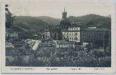 POSTAL DE GUIPUZCOA. SANTUARIO DE LOYOLA VISTA PARCIAL