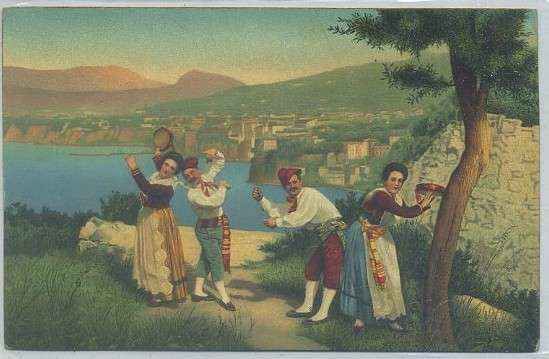 POSTAL ANTIGUA DE VIZCAYA: TIPOS DEL LUGAR Nº 29417