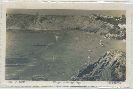 POSTAL DE VIZCAYA. ALCORTA. PLAYA DE ARRIGUNAGANº 152