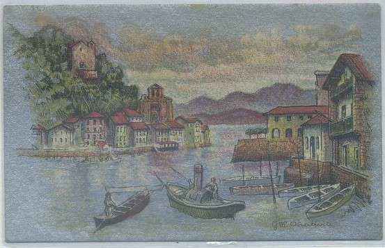 POSTAL ANTIGUA DE VIZCAYA. COL. POSTALES VASCAS. LOS PASAJES SERIE N Nº 5