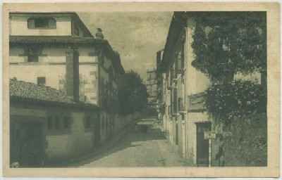POSTAL DE GUIPUZCUA. OYARZUN. CALLE DEL GENERAL MOLA Nº 127