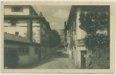 POSTAL DE GUIPUZCUA. OYARZUN. CALLE DEL GENERAL MOLA Nº 127