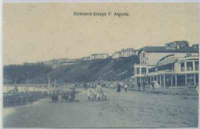 POSTAL ANTIGUA DE VIZCAYA. ALGORTA. BALNEARIO DE EREAGA