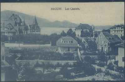POSTAL ANTIGUA DE VIZCAYA. NEGURI. LOS CHALETS