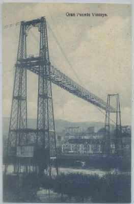 POSTAL ANTIGUA DE VIZCAYA. GRAN PUENTE VIZCAYA