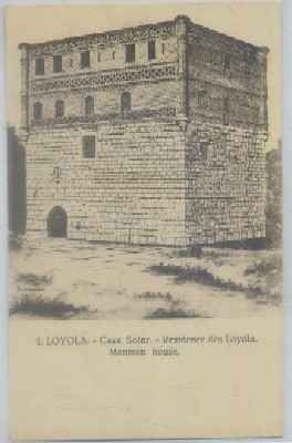 POSTAL ANTIGUA DE GUIPUZCOA. LOYOLA. CASA SOLAR. RESIDENCIA DES LOYOLA Nº 4