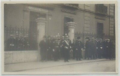 POSTAL ANTIGUA DE SAN SEBASTIAN. AUTORIDADES MILITARES EN EL GOBIERNO MILITAR 1930
