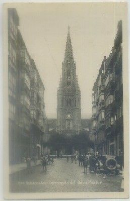 POSTAL ANTIGUA DE SAN SEBASTIAN. PARROQUIA DEL BUEN PASTOR