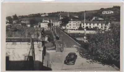 POSTAL DE BEHOBIA. PUENTE INTERNACIONAL