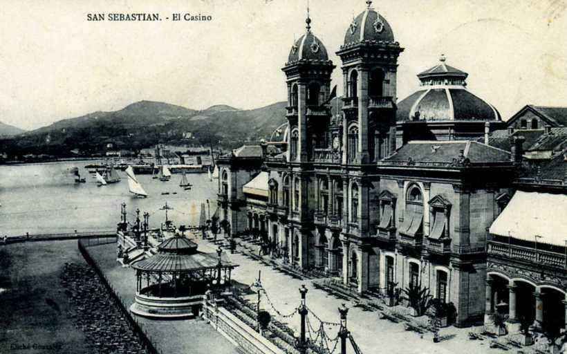 POSTAL DE SAN SEBASTIAN. EL CASINO