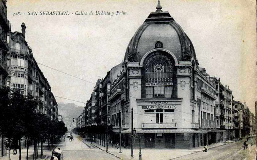 POSTAL DE SAN SEBASTIAN. CALLE DE URBIETA Y PRIM