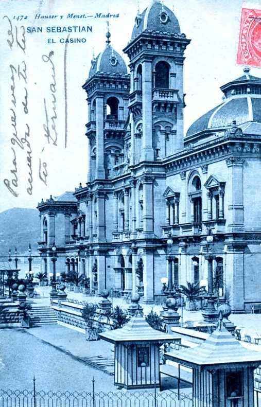 POSTAL DE SAN SEBASTIAN. EL CASINO