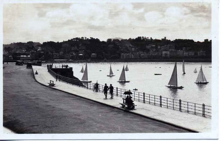 POSTAL DE SAN SEBASTIAN. PASEO DE LA REPUBLICA