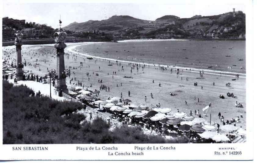 POSTAL DE SAN SEBASTIAN. PLAYA DE LA CONCHA 142205