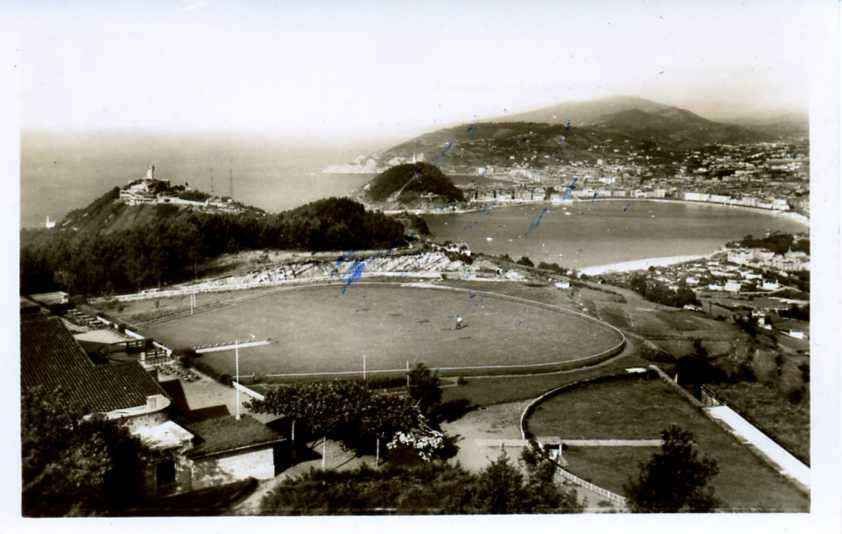 POSTAL DE SAN SEBASTIAN. Nº 576 VISTA GENERAL DESDE EL CAMPO DE TIRO DE GUADAMENDI