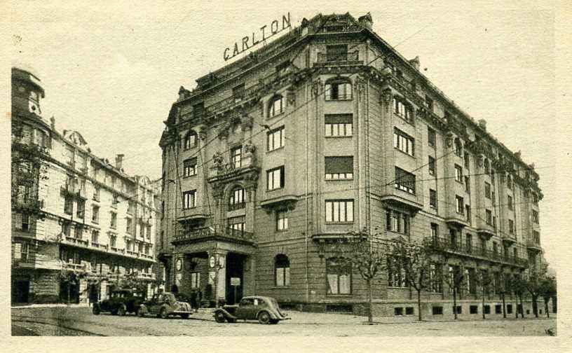 POSTAL DE BILBAO. HOTEL CARLTON