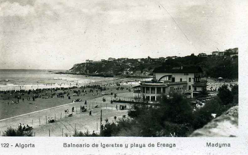 ALGORTA Nº122 BALNEARIO DE IGERETXE Y PLAYA DE EREAGA