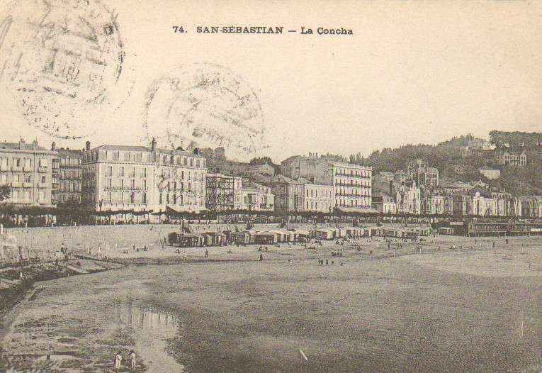 POSTAL ANTIGUA DE SAN SEBASTIAN (PAIS VASCO). LA CONCHA.