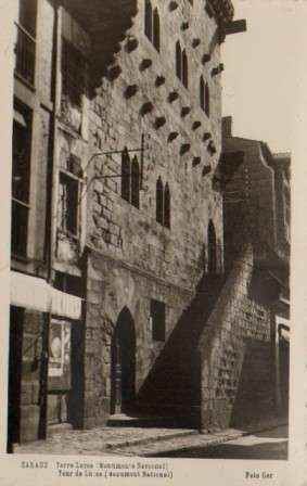 POSTAL DE ZARAUZ. TORRE LUCENA.
