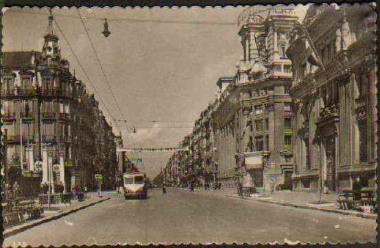 POSTAL DE BILBAO. GRAN VIA LOPEZ DE HARO.