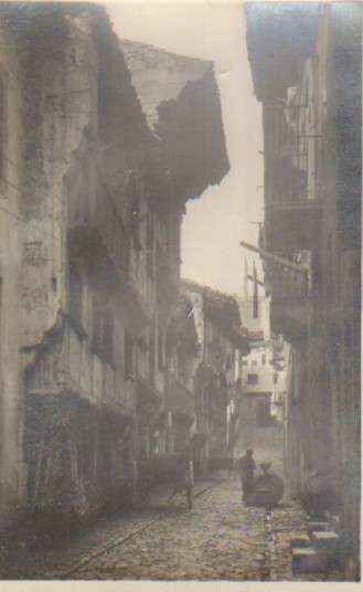 POSTAL ANTIGUA DEL PAIS VASCO. FUENTERRABIA Nº 505 CALLE DE PAMPINOT
