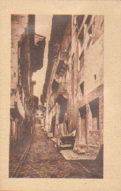 POSTAL ANTIGUA DEL PAIS VASCO. FUENTERRABIA Nº 7 CALLE PAMPINOT