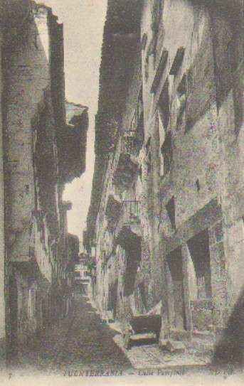 POSTAL ANTIGUA DEL PAIS VASCO. FUENTERRABIA Nº 7 CALLE PAMPINOT
