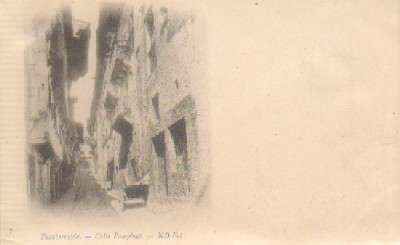 POSTAL ANTIGUA DEL PAIS VASCO. FUENTERRABIA CALLE PAMPINOT