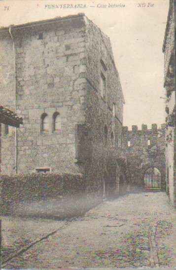 POSTAL ANTIGUA DEL PAIS VASCO. FUENTERRABIA Nº 75 CASA HISTORICA
