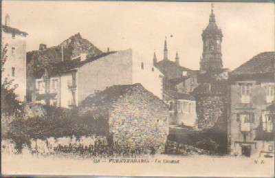 POSTAL ANTIGUA DEL PAIS VASCO. FUENTERRABIA Nº 158 LA CIUDAD