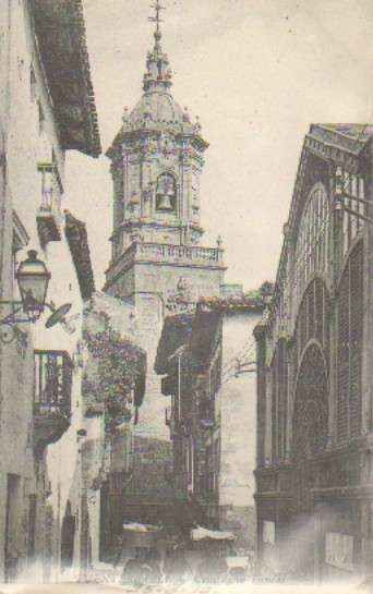 POSTAL ANTIGUA DEL PAIS VASCO. FUENTERRABIA Nº 26 CALLE DE LAS TIENDAS