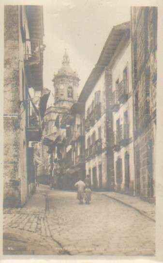 POSTAL ANTIGUA DEL PAIS VASCO. FONTARABIE Nº 25 UNE RUE