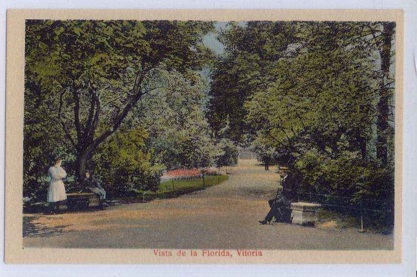 POSTAL ANTIGUA DEL PAIS VASCO. VITORIA. VISTA DE LA FLORIDA