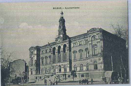 POSTAL ANTIGUA DE BILBAO. AYUNTAMIENTO