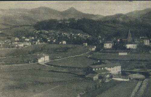 POSTAL ANTIGUA DEL PAIS VASCO FUENTERRABIA VISTA PANORAMICA