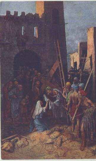 POSTAL RELIGIOSA. VIE DU CHRIST PAR MASTROIANNI Nº 66