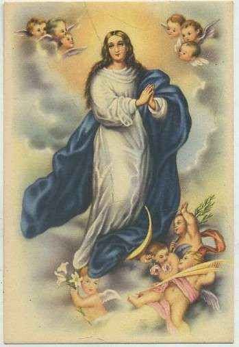 POSTAL RELIGIOSA. Nº 126 LA PURISMA CONCEPCION