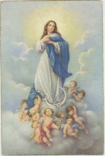 POSTAL RELIGIOSA. LA INMACULADA CONCEPCION