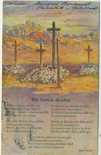 POSTAL RELIGIOSA. DIE FERNEN GRÄBER