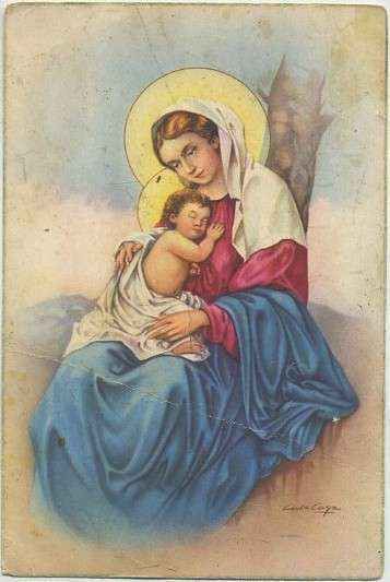 POSTAL RELIGIOSA.