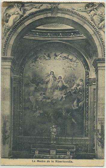 POSTAL RELIGIOSA. LA MADRE DE LA MISERICORDIA