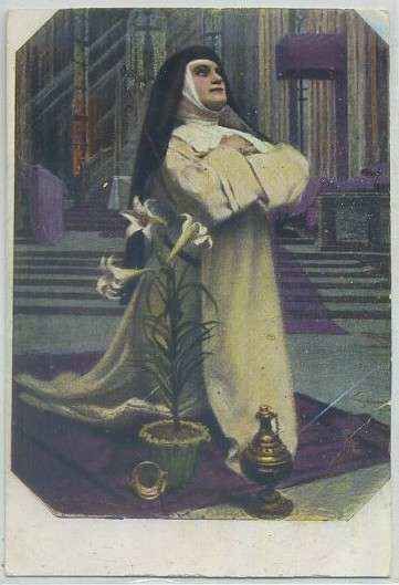 POSTAL RELIGIOSA. LA PURITE