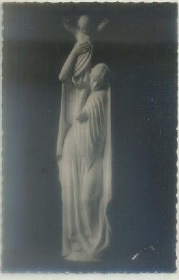 POSTAL RELIGIOSA. LA VIERGE DU CLOCHER DE L'EGLISE