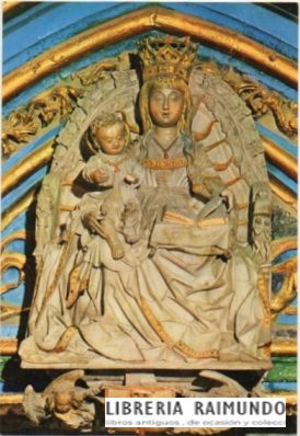 POSTAL RELIGIOSA. VIRGEN DE ALABASTRO