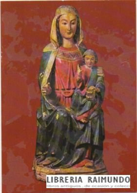 POSTAL RELIGIOSA. VIRGEN GOTICA DE ZARIQUIETA