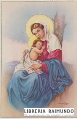 POSTAL RELIGIOSA. VIRGEN DOLOROSA