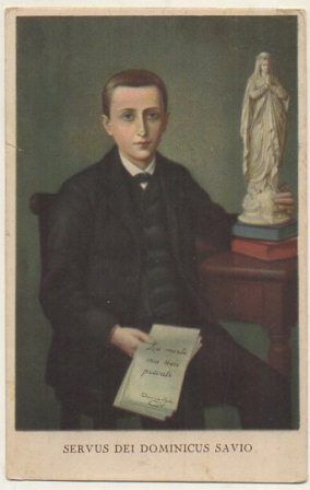 POSTAL RELIGIOSA. SERVUS DEI DOMINICUS SAVIO