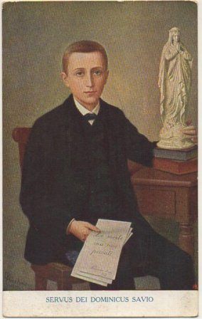 POSTAL RELIGIOSA. SERVUS DEI DOMINICUS SAVIO