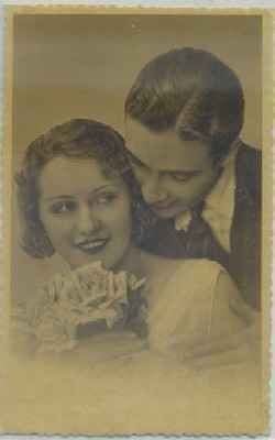 POSTAL ROMANTICA.