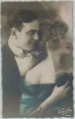 POSTAL ROMANTICA.